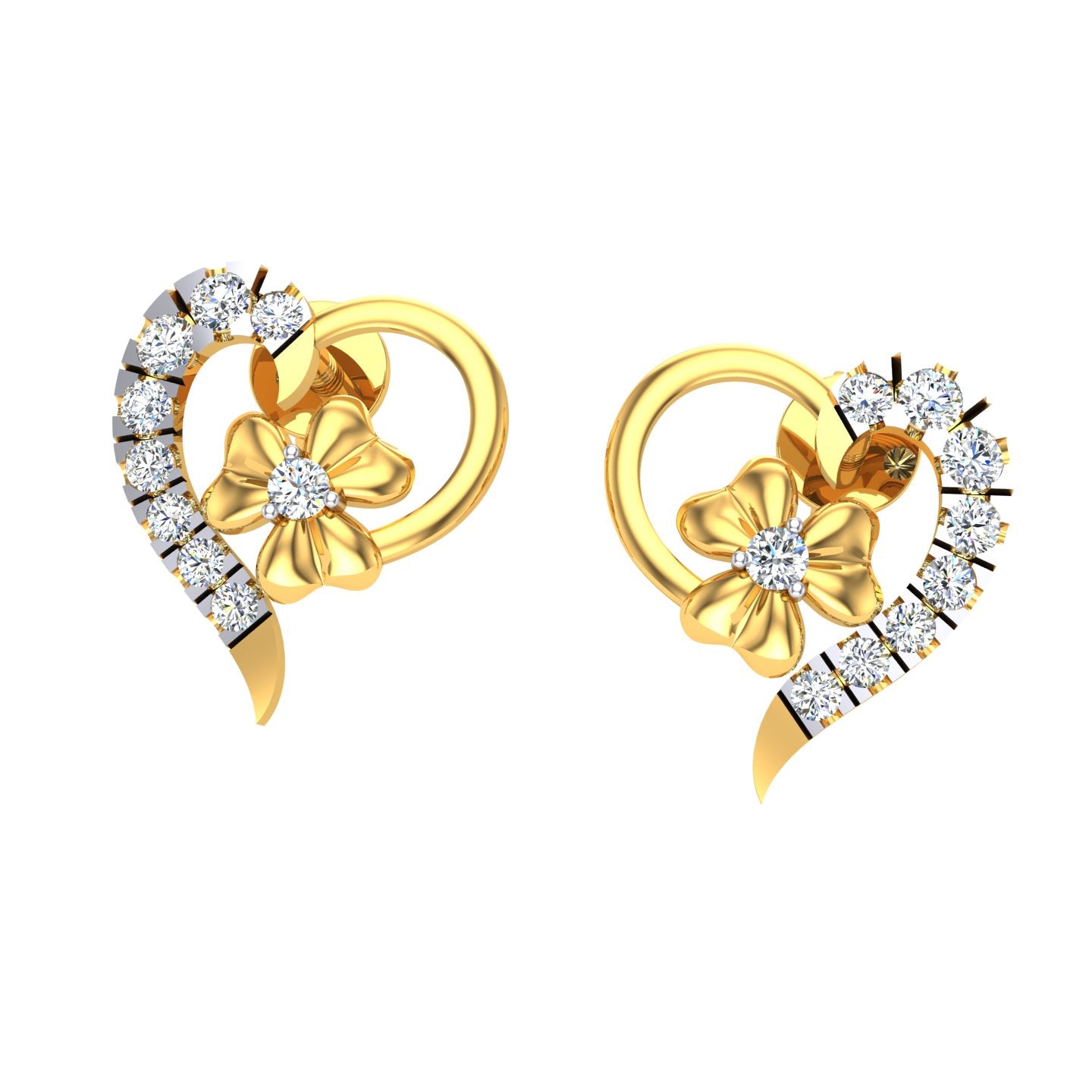 Blooming Heart Diamond Tops