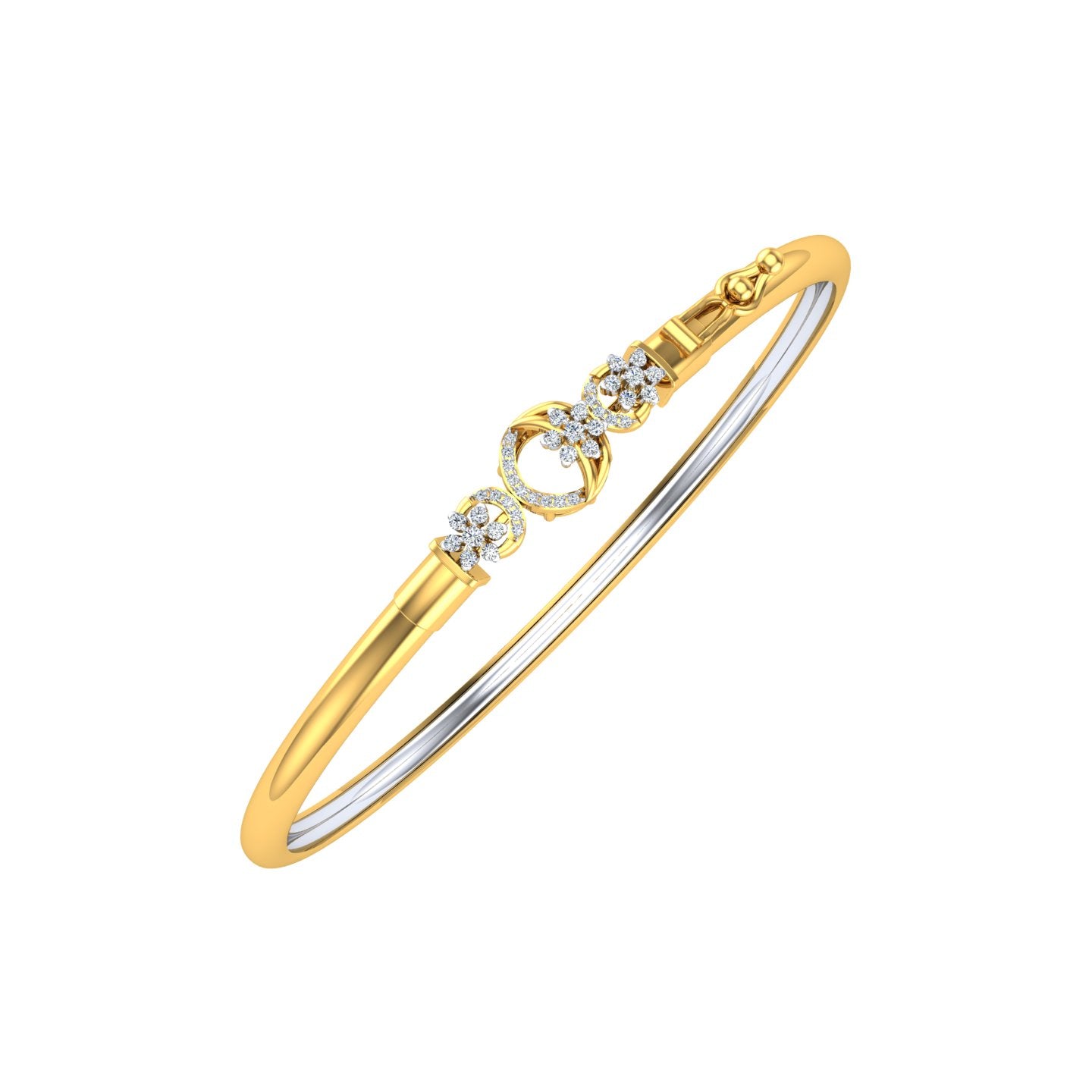 Celestial Bloom Diamond Noa Bangle