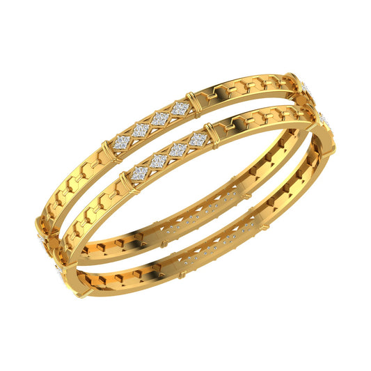 Hexa Glow Bangles