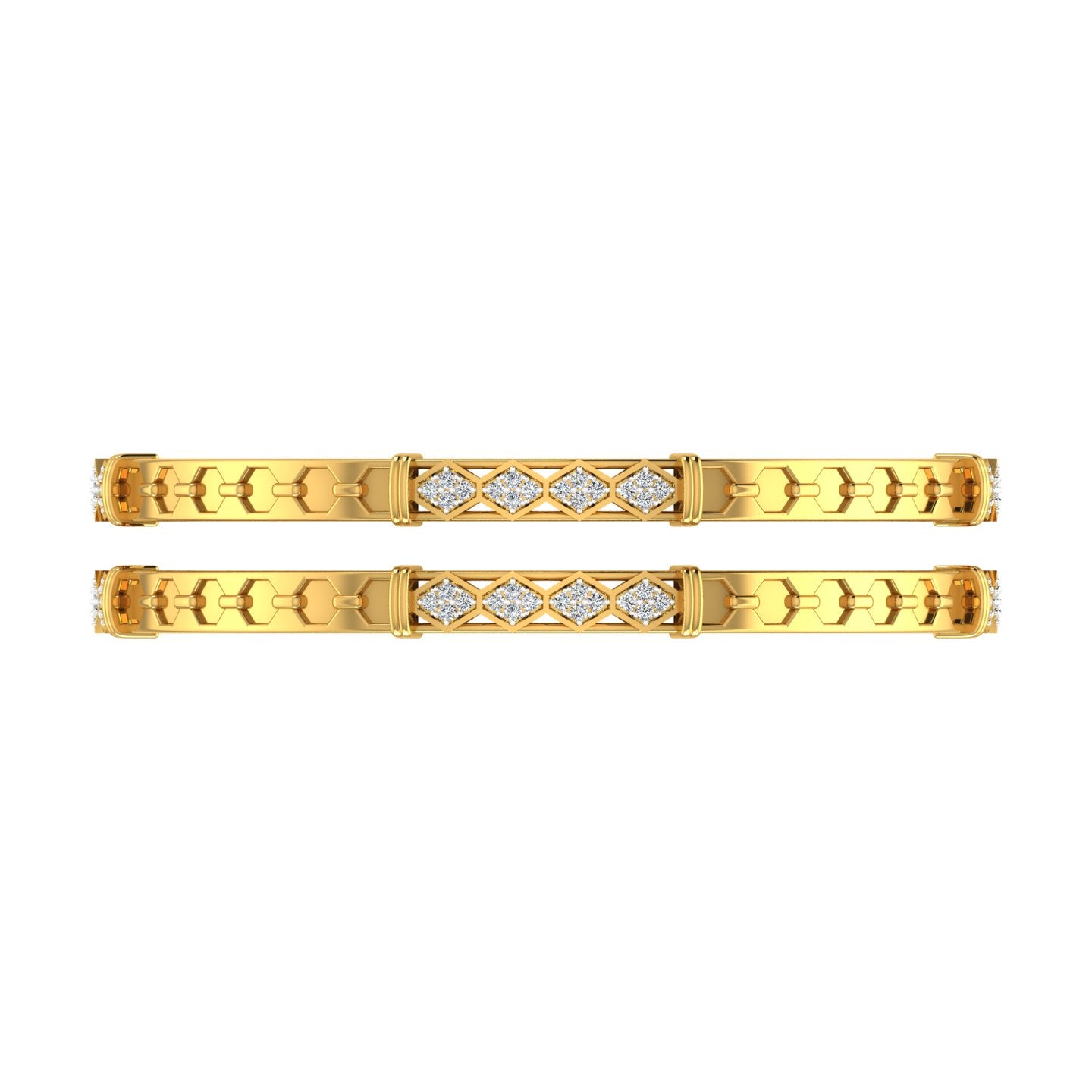 Hexa Glow Bangles
