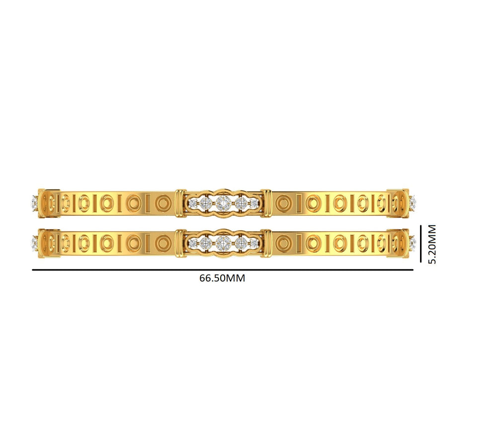 Orbita Diamond Bangles