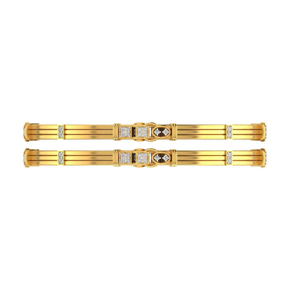 Linea Charm Diamond Bangles