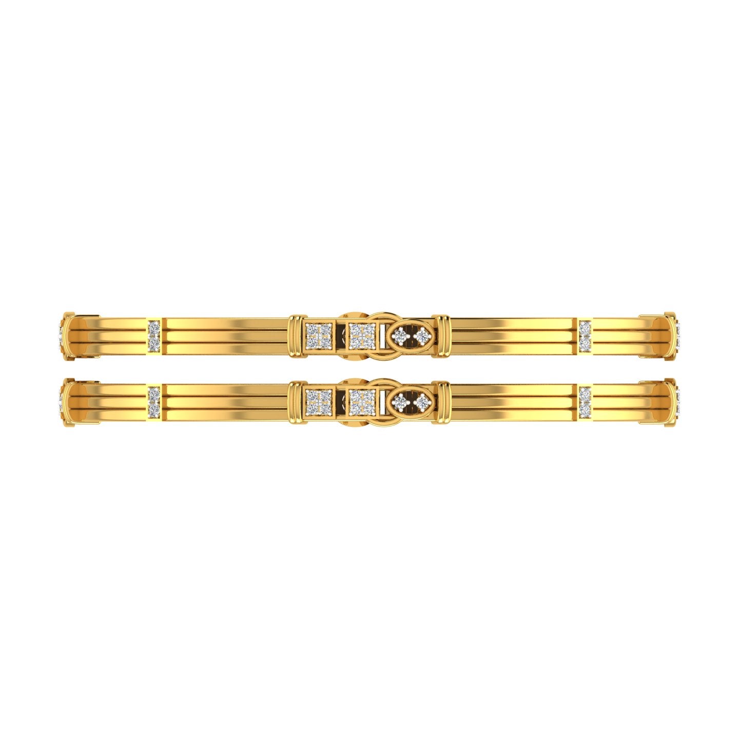 Linea Charm Diamond Bangles