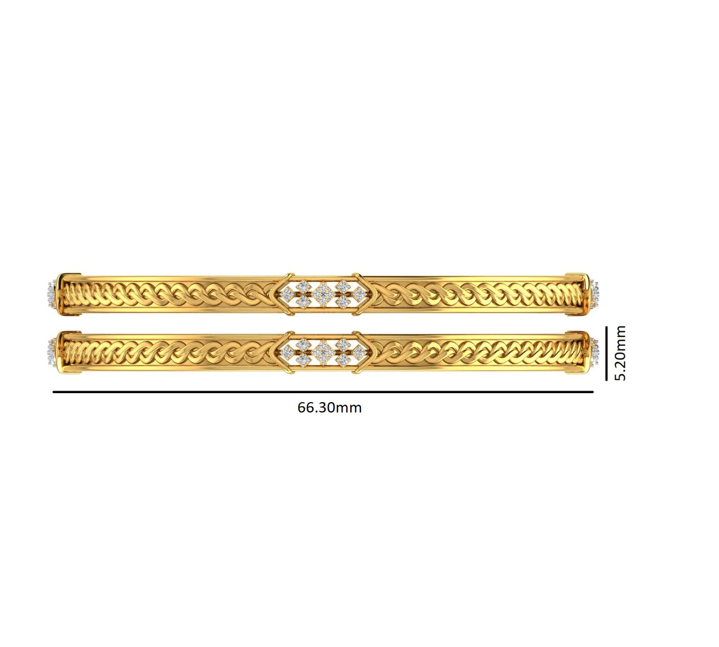 Infinity Knot Luxe Bangles