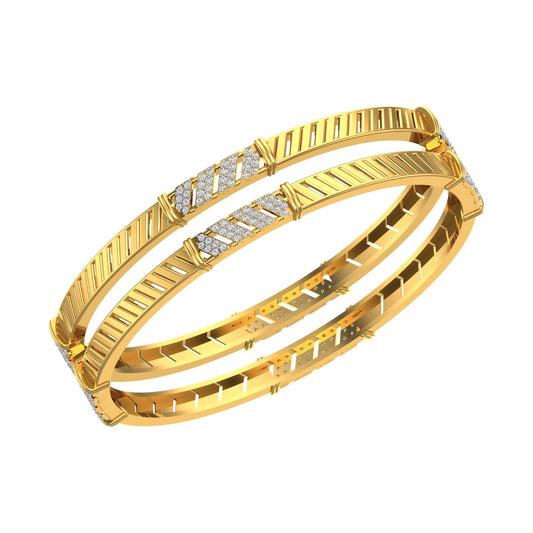 Royal Linea Gold Bangles
