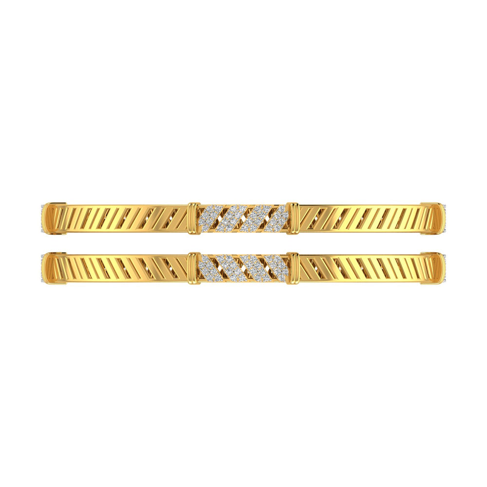 Royal Linea Gold Bangles