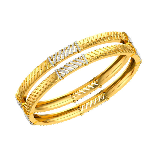 Velvet Edge Designer Bangles