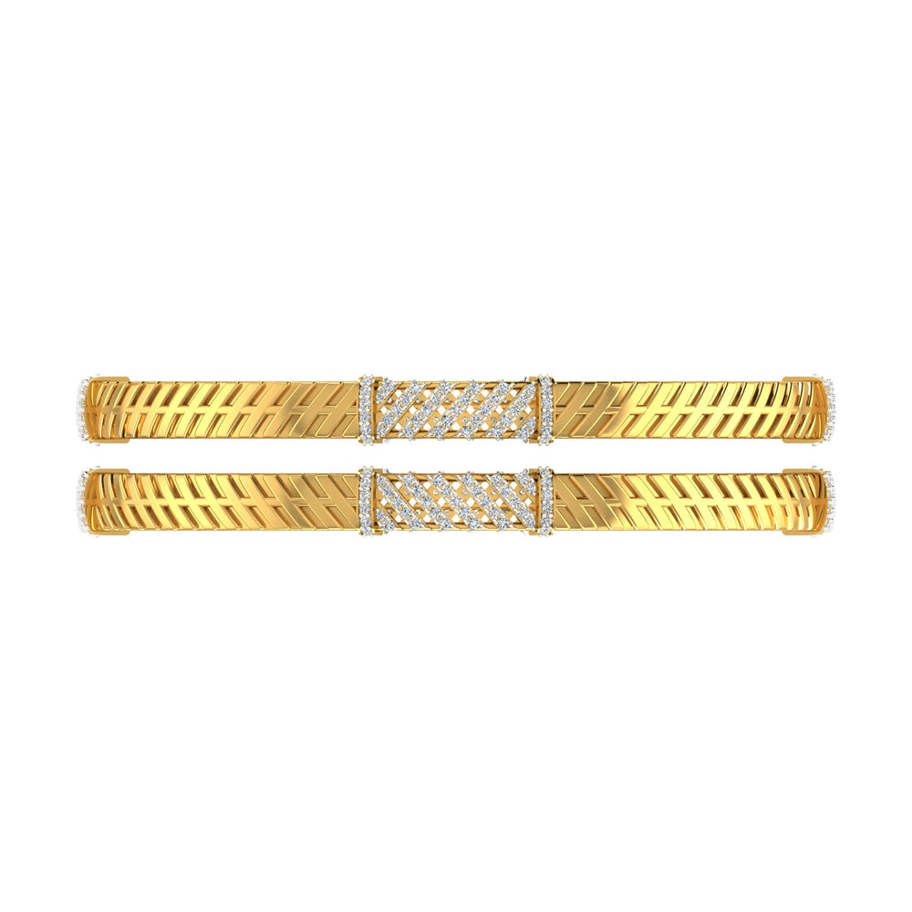 Velvet Edge Designer Bangles