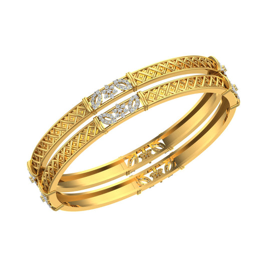 Royal Bloom Spark Bangles