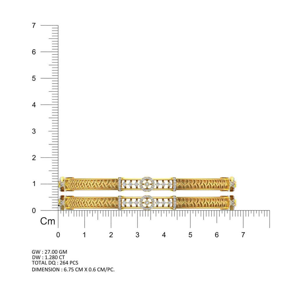 Imperial Arc Designer Bangles