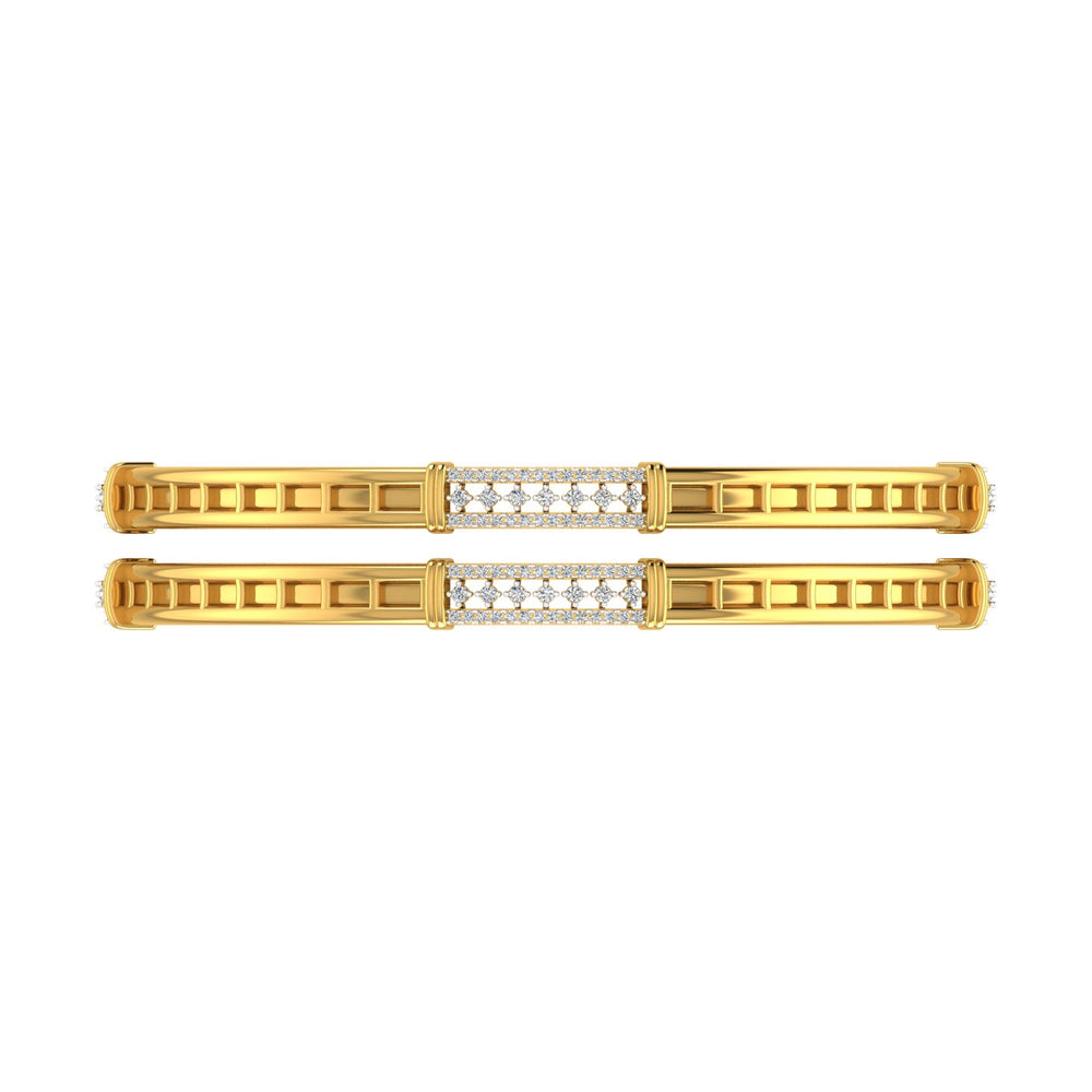 Diamond Ladder Luxe Bangles