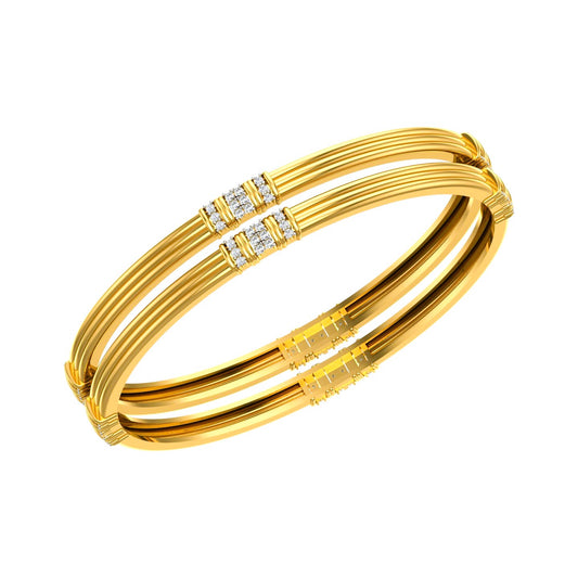 Imperial Four-Line Bangles