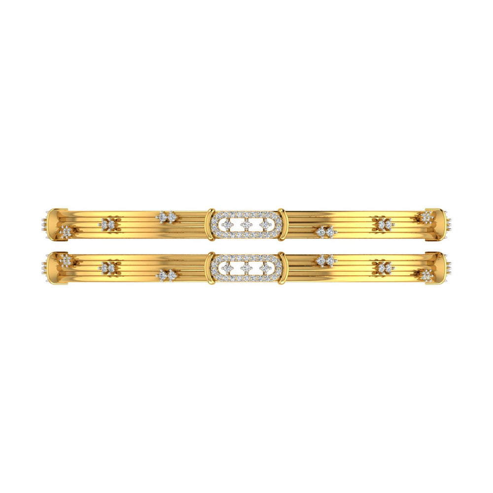 Celestial Link Diamond Bangle