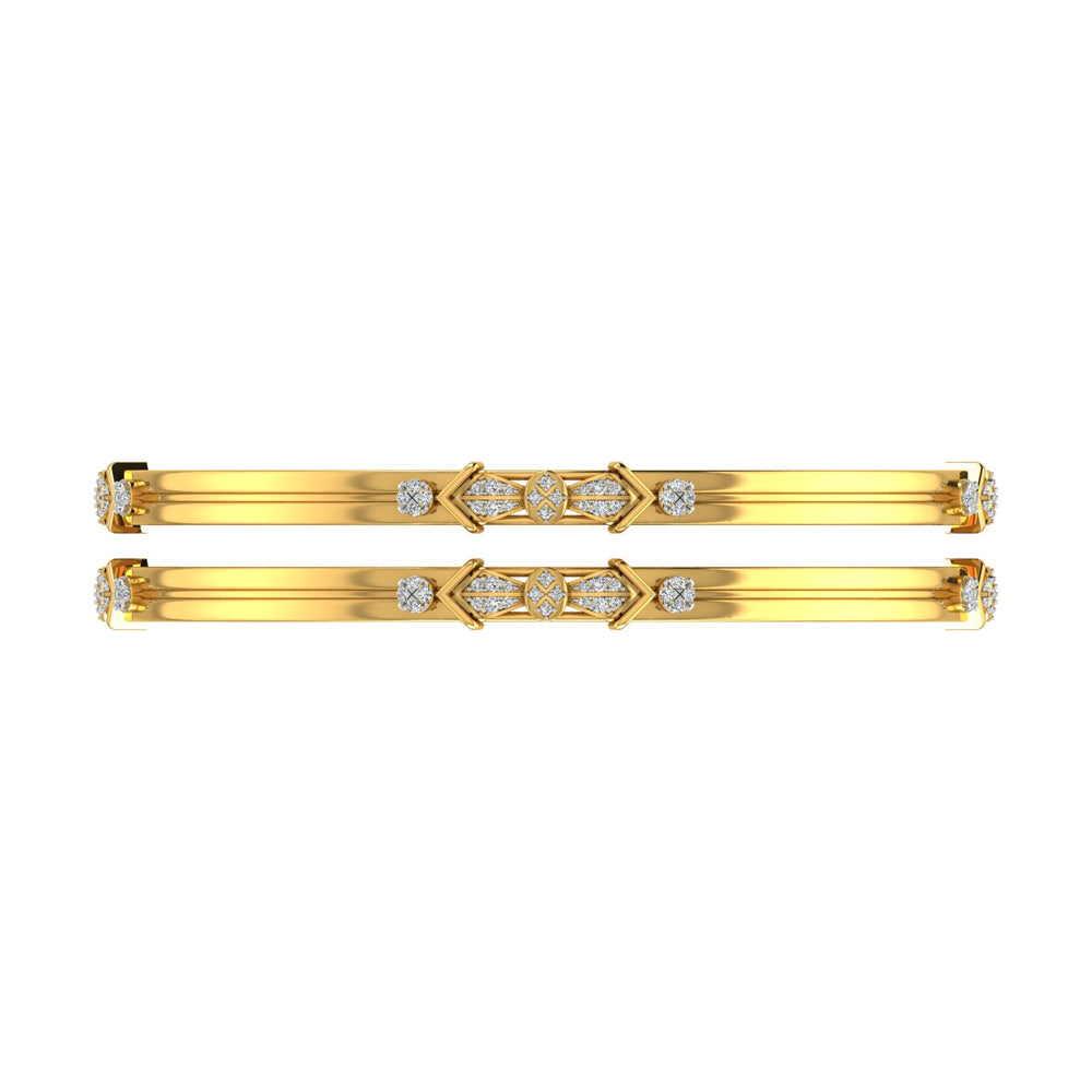 Royal Prism Diamond Bangle