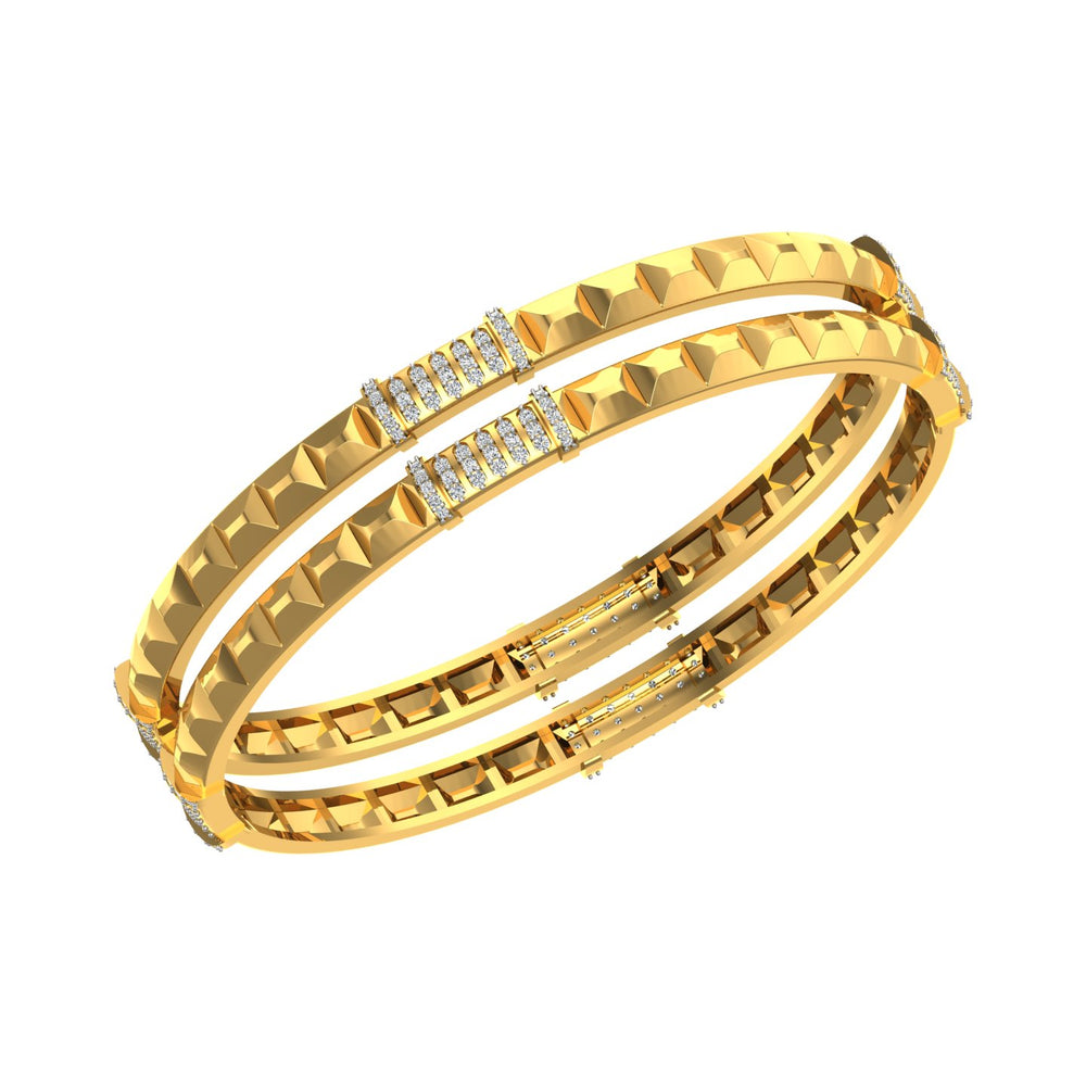 Imperial Prism Diamond Bangle