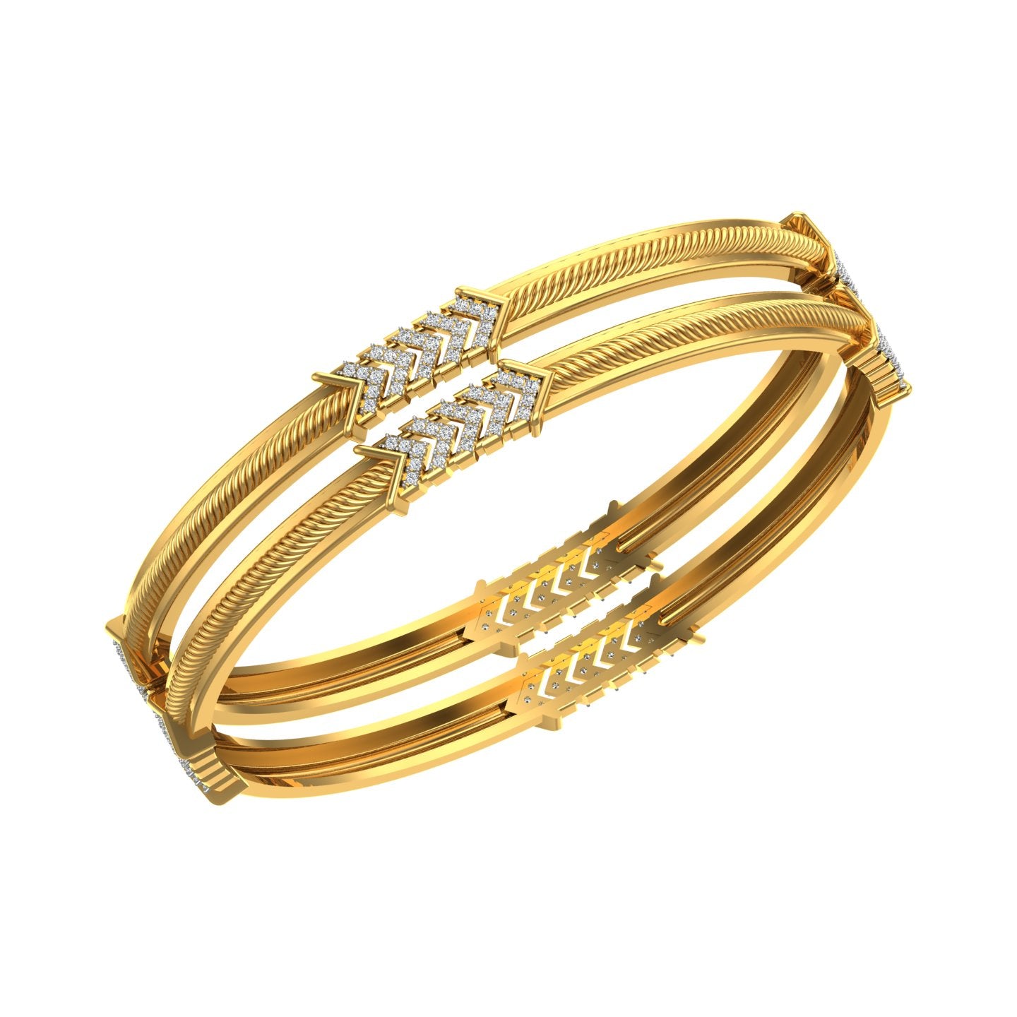 Chevron Royale Diamond Kada