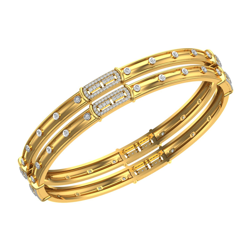 Starlight Boulevard Diamond Bangle