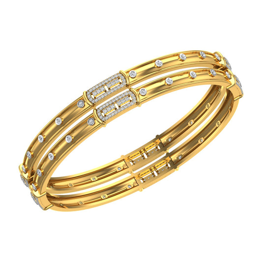 Starlight Boulevard Diamond Bangle