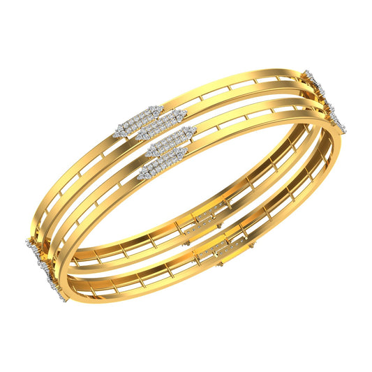 Royal Ladder Diamond Bangle