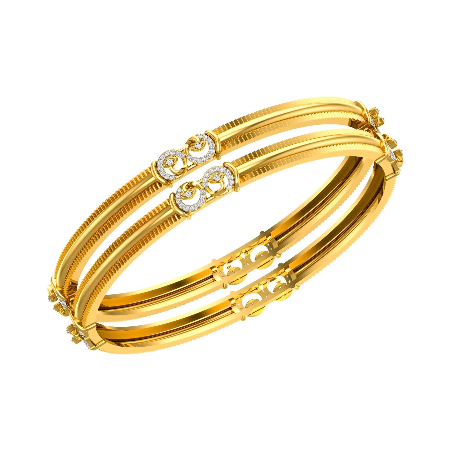 Eternal Circle Diamond Bangle