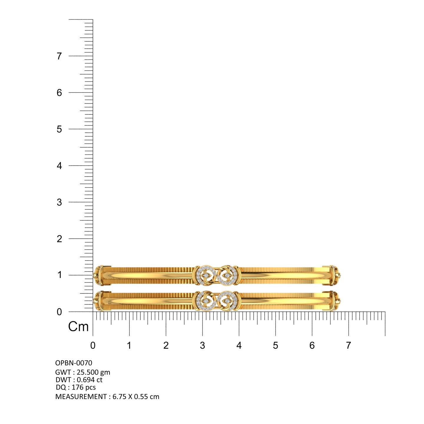 Eternal Circle Diamond Bangle