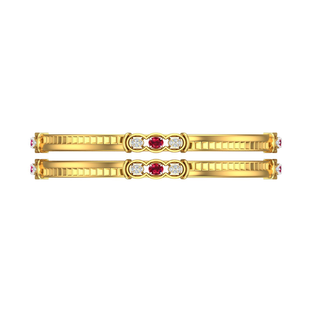 Ruby Marquis Royale Bangles