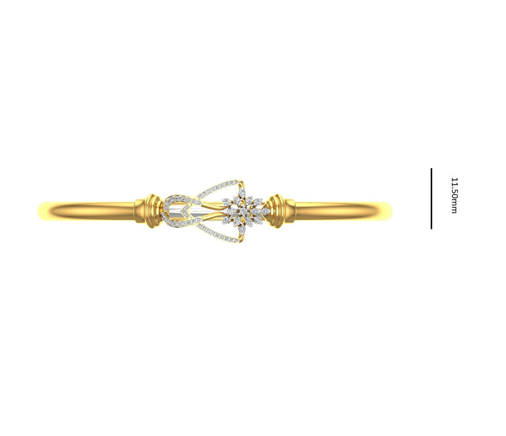 Butterfly Blossom Diamond Kada