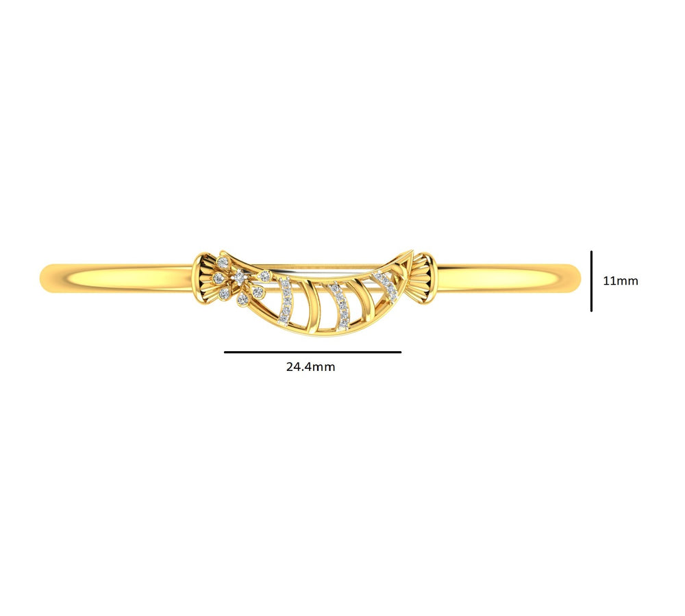 Bloom Arc Diamond Kada