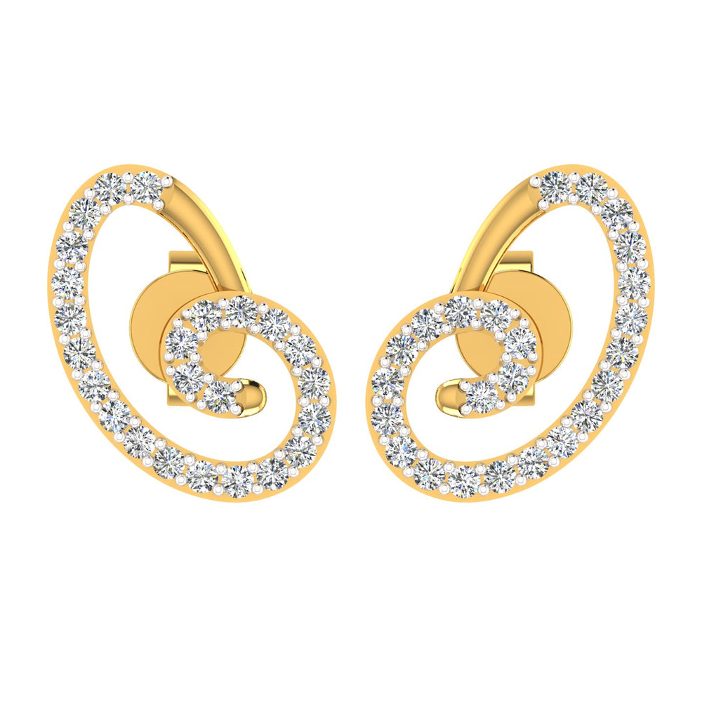 Diamond Stud Earrings