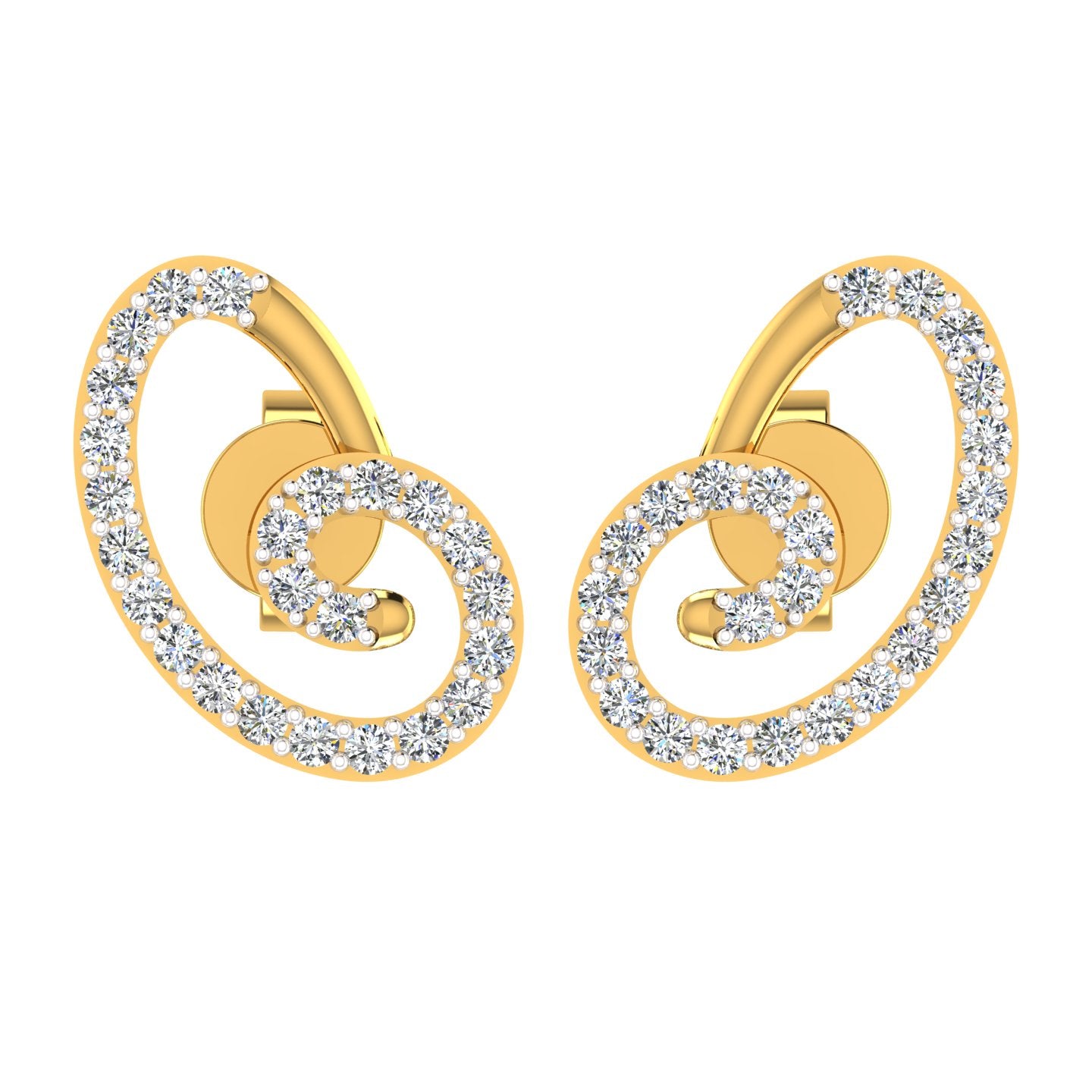 Diamond Stud Earrings