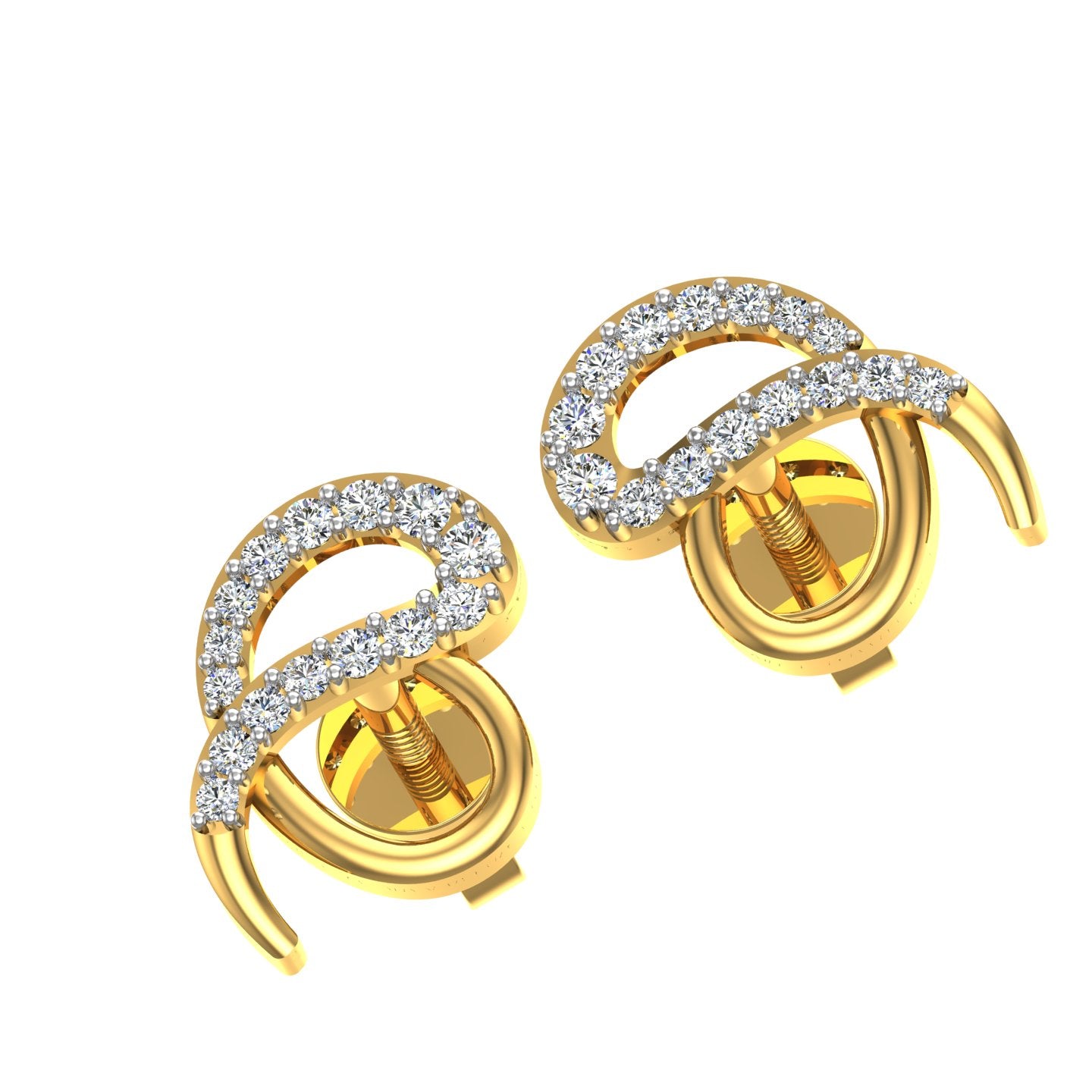 U-shaped Stud Earrings