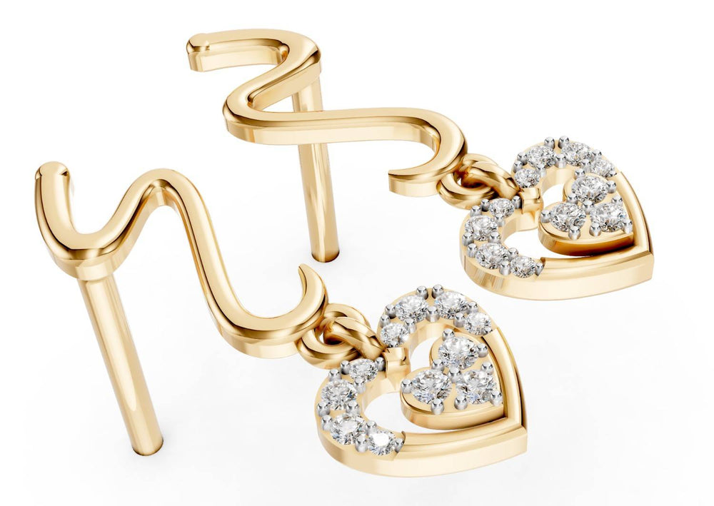 Eternal Heart Diamond Drops