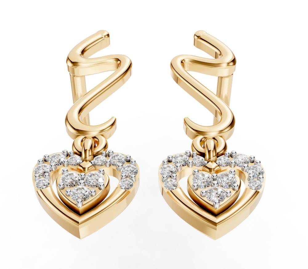 Eternal Heart Diamond Drops