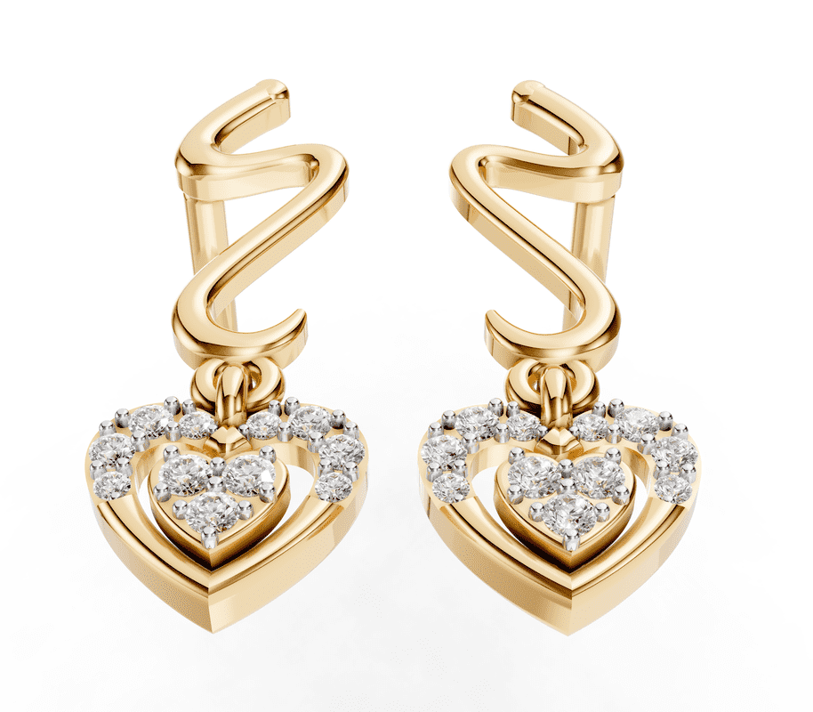 Eternal Heart Diamond Drops