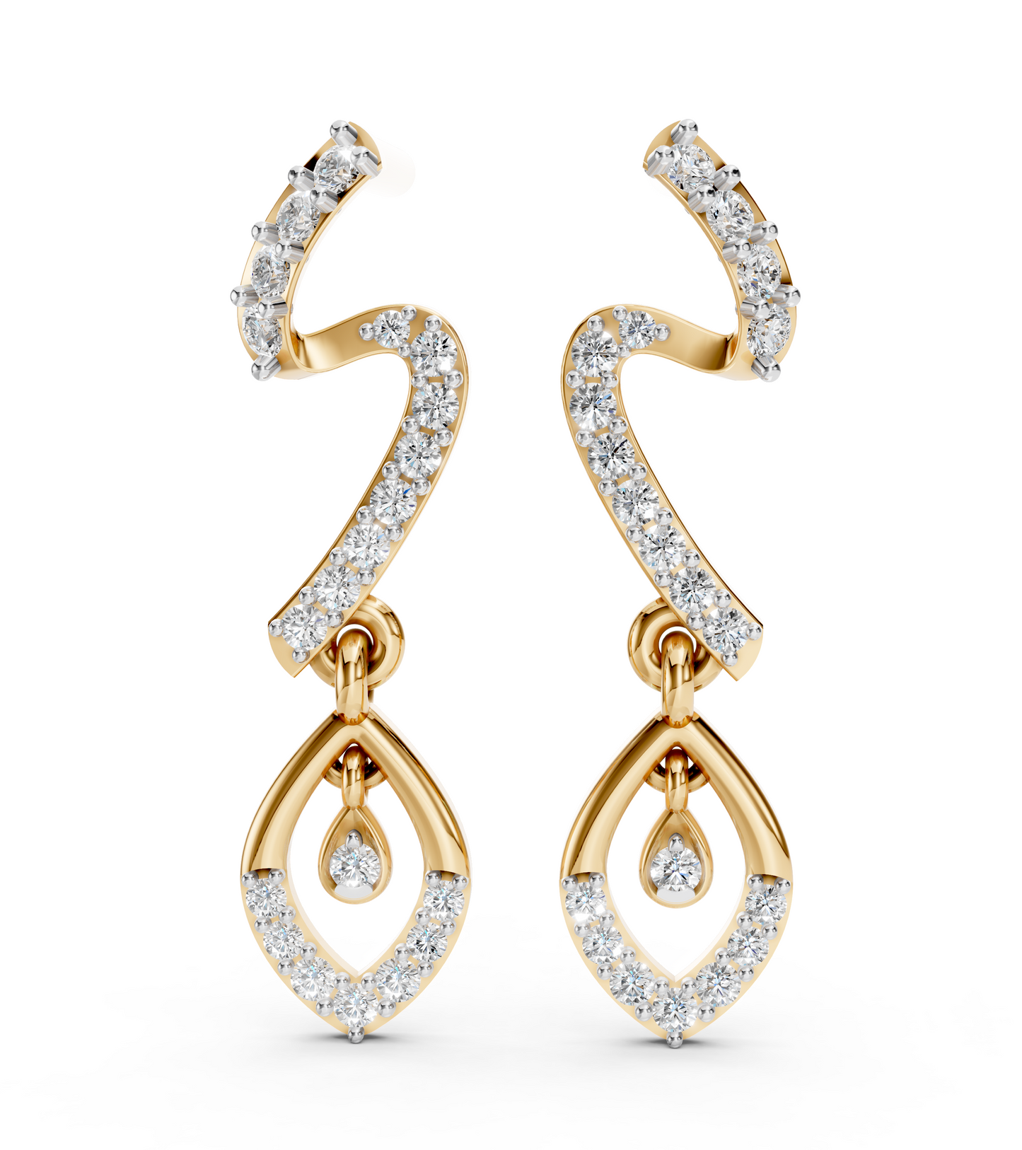 Swan Grace Diamond Drops