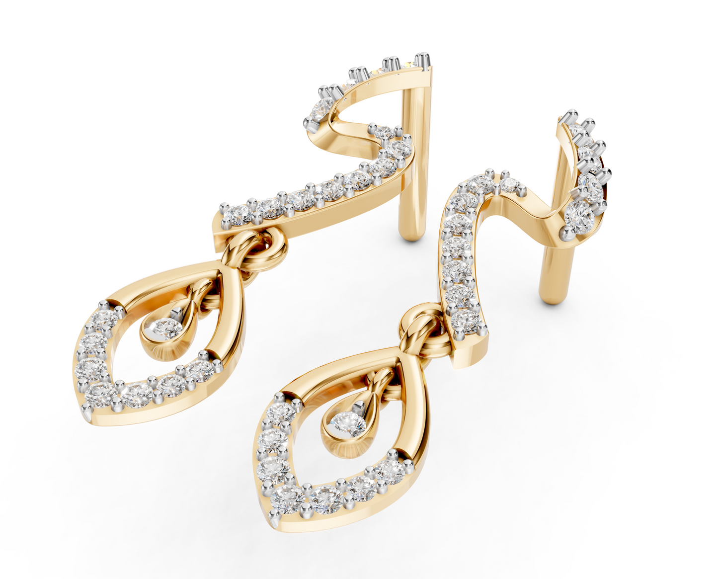 Swan Grace Diamond Drops