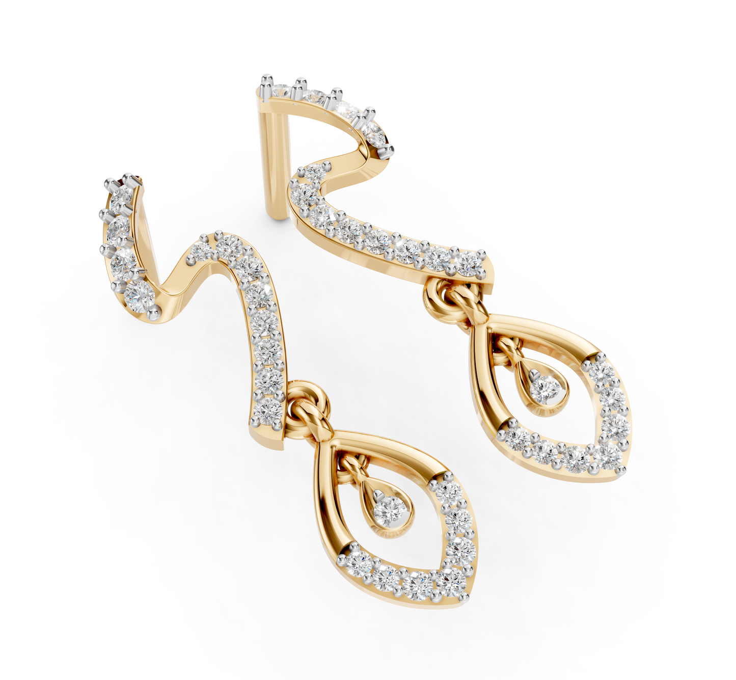 Swan Grace Diamond Drops