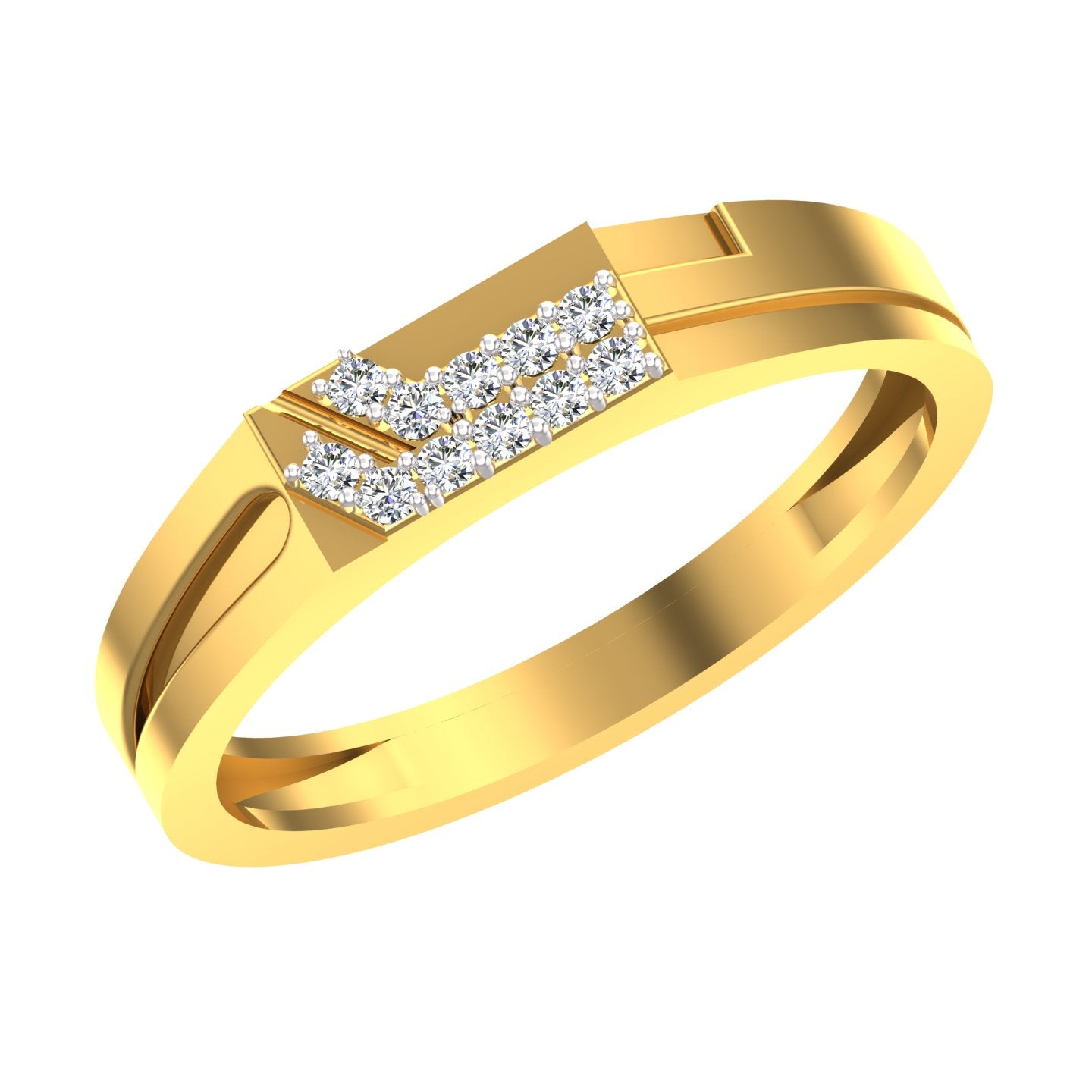 Stylish Parallel Line Ring