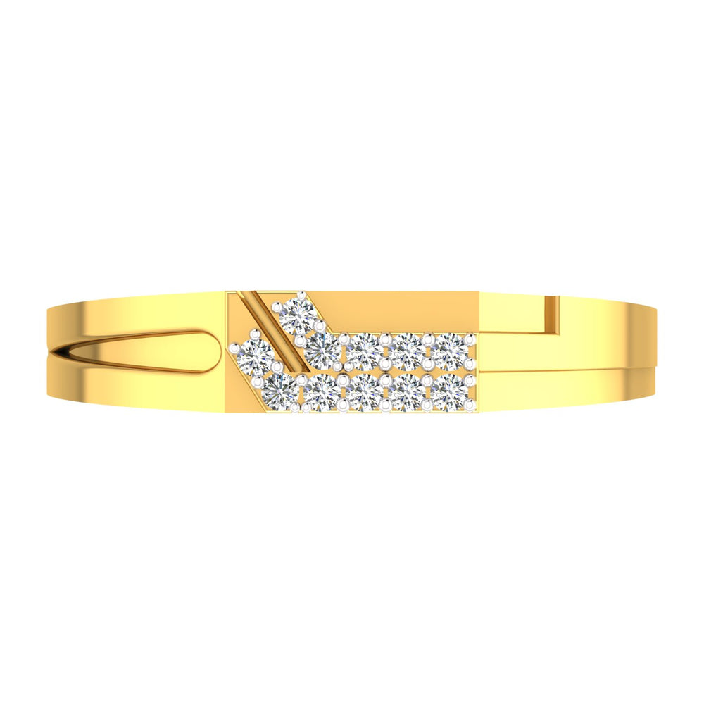 Stylish Parallel Line Ring