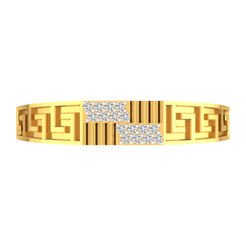 Timeless Radiance Golden Ring For Men