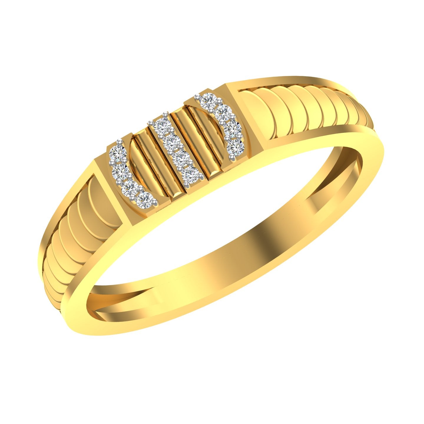 Christiana Diamond Mens Ring