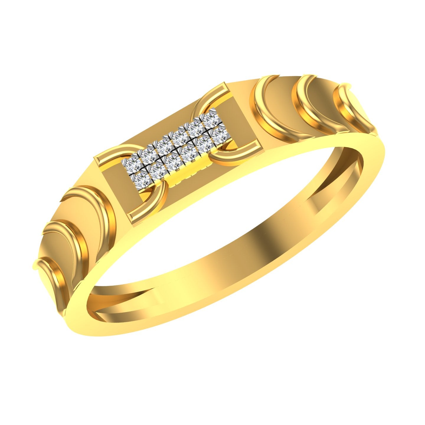 Alastor Diamond Wedding Ring For Him