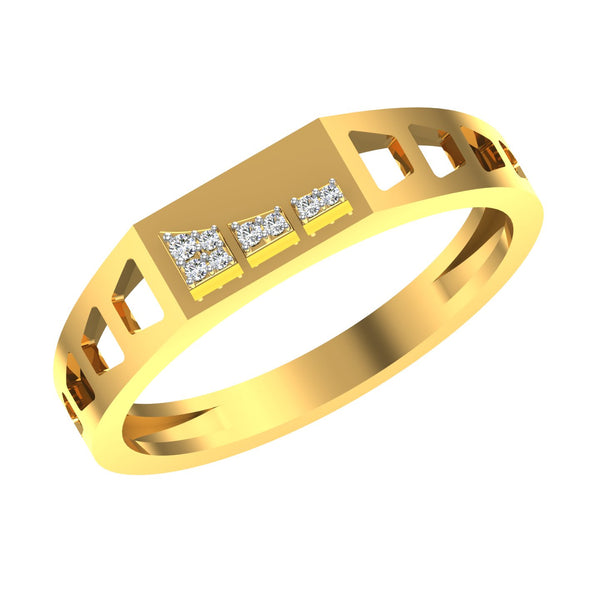 Refined Diamond Men's Ring