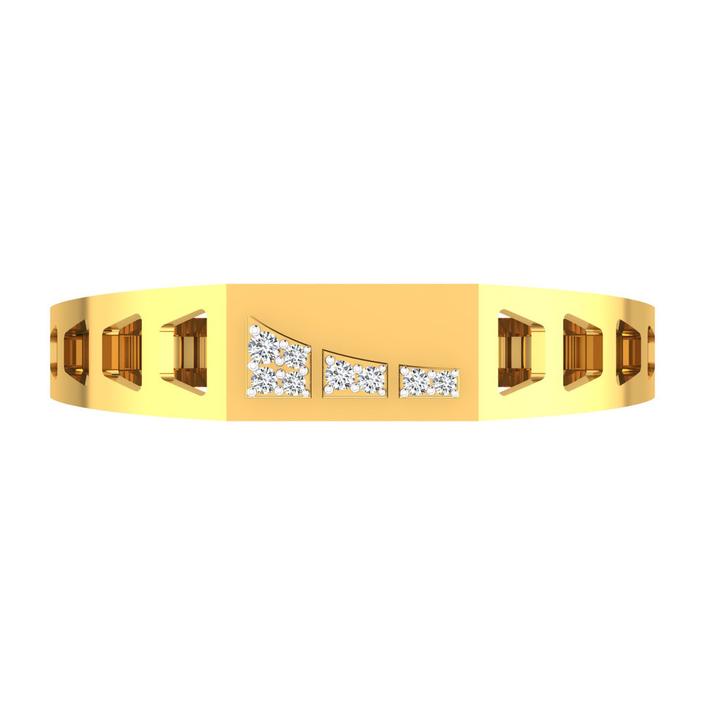 Refined Diamond Men's Ring