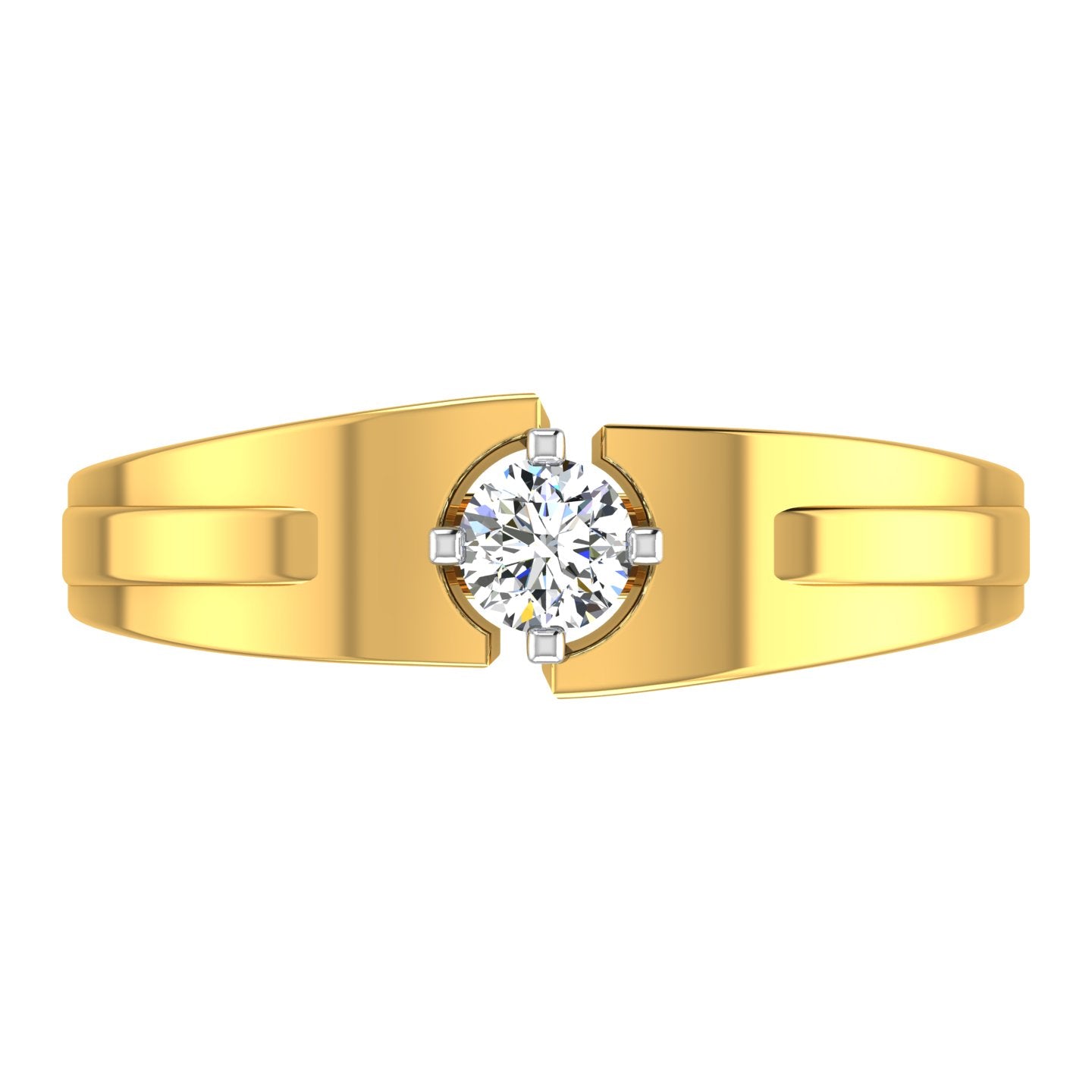 Apex Fusion Solitaire Ring