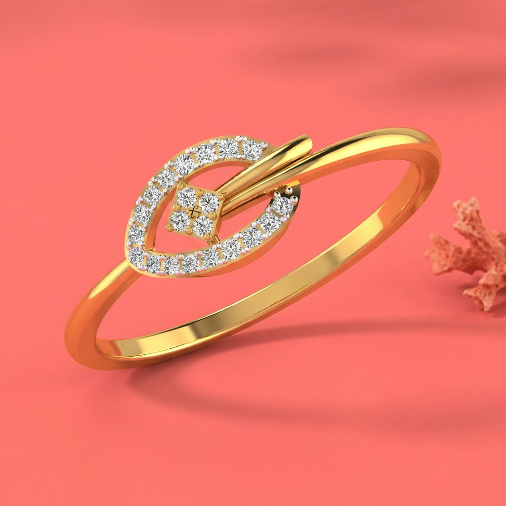 Halo Diamond Ring