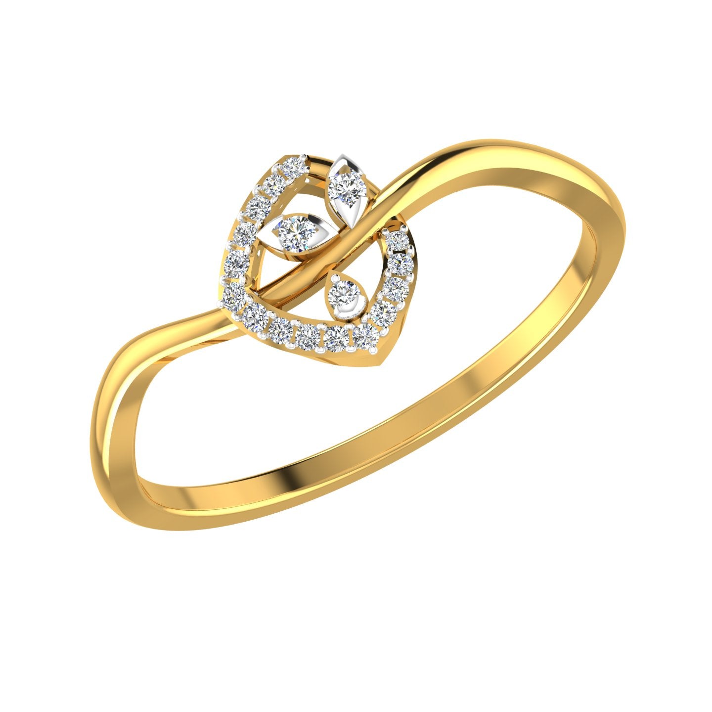 Nature Bloom Gold Ring