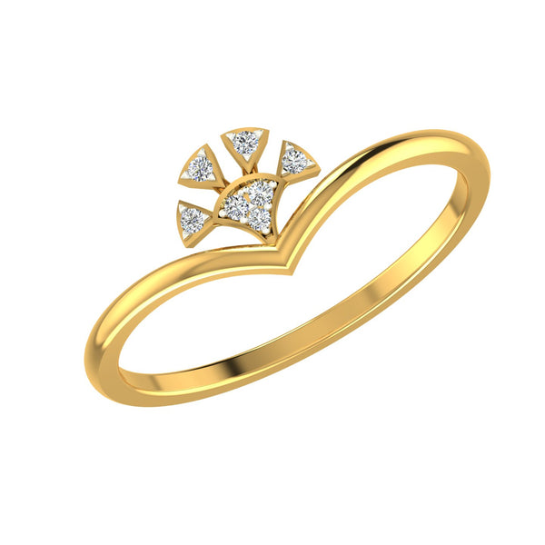 Sunflare Diamond Ring hover image
