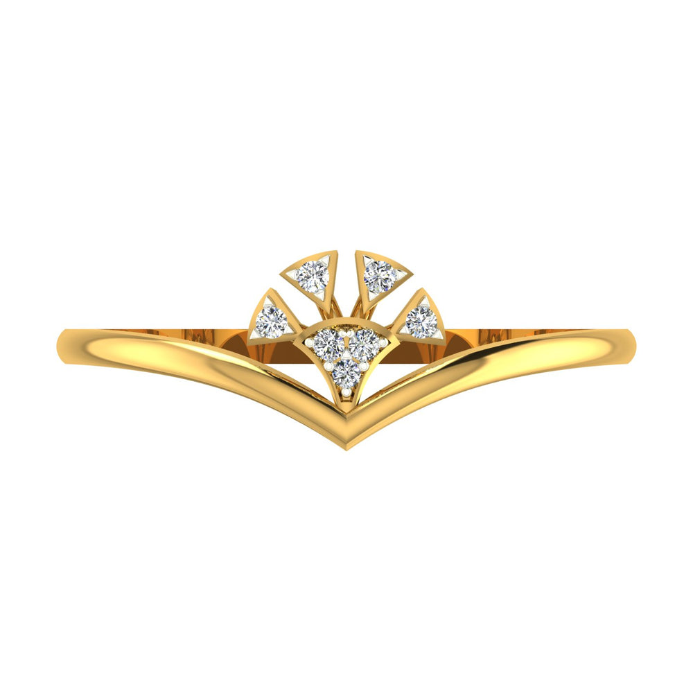 Sunflare Diamond Ring
