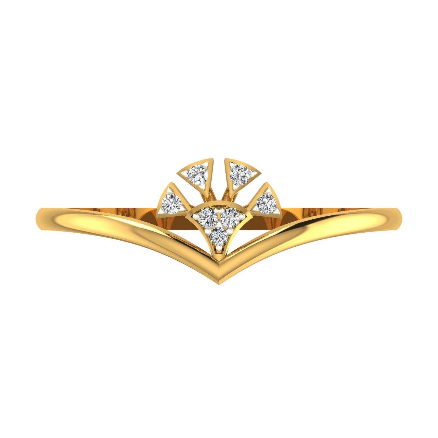 Sunflare Diamond Ring